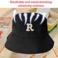 thumbnail image 4 of Circunferencia del sombrero de 55-60 cm, circunferencia de la cabeza grande, sombrero de pescador, gorro de lavabo para mujer, sombrero para el sol con protección solar, 4 of 5