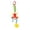 f, variant on Kiddiway Baby Toy Teether Car Hanging Wind Chime - Plush Figurine Style, Baby Car Toys & Stroller Toys, Teething Toy with Soft Rattle, Sensory Soothing, BPA-Free, Hanging,a