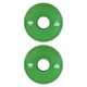 thumbnail image 1 of 2 discos de pesas para barras de 5 cm, con ranuras en el interior, accesorios compactos. 1 kg Verde, 1 of 9
