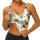 thumbnail image 3 of Fotbe Sunflowers Leaves And Birds Sujetador Deportivo Largo sin Aros para Mujer con Almohadillas y Soporte Medio, Transpirable y Absorbente, Camiseta Tipo Chaleco o Tank Top-X-Large, 3 of 8
