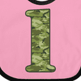 thumbnail image 4 of Inktastic Green Camo 1st Birthday Boys Baby Bib, 4 of 4