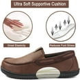 thumbnail image 5 of RockDove Men's Stephen Faux Leather Moc Slipper, 5 of 5