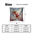 thumbnail image 5 of Cupid Set - Decorative Pillows Covers, Velvet Throw Pillow Cases with Unique Patterns for Home Decor, 16x16, 18x18, 20x20 Inches, 2 Pack - Great for Various Occasions., 5 of 6