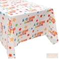 thumbnail image 3 of Nappe Réutilisable Nappe d'Anniversaire Nappe de Fête Décoration d'Anniversaire, 3 of 8