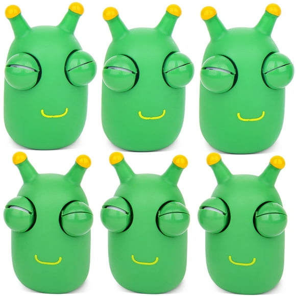Pop Out Eyes Squeeze Toys Juguete de descompresión Regalo Adecuado para adultos y niños Juguete suave perceptivo para aliviar el estrés y la ansiedad (Juego de 3) (Juego I)