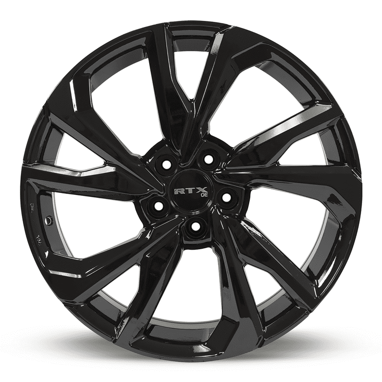 RTX Nikko 19x7.5 5x114.3 ET45 CB64.1 Gloss Black Wheel - Walmart.com