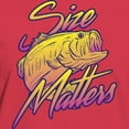thumbnail image 3 of CafePress - Size Matters Women's Classic T Shirt - Women's Traditional Fit Dark T-Shirt, 3 of 4