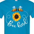 thumbnail image 4 of Inktastic Bee Kind Bees and Sunflower T-Shirt, 4 of 5