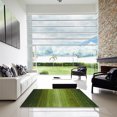 thumbnail image 6 of Ahgly Company Indoor Rectangle Contemporary Dark Forest Green Abstract Area Rugs, 5' x 8', 6 of 6