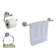 thumbnail image 2 of Home Basics BA41345 Wall Mounted Toilet Holder, Silver Chrome, 2 of 2