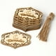 thumbnail image 3 of Mini adornos de madera El festival de la laerser de ruptura rápida Bairam Exquisite Islam estilo de registro color DIY colgando ornamento 30 piezas Inevent HA011755-00, 3 of 7