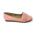 thumbnail image 4 of Victoria K Women's Ruffle With Gold studs Ballerina Flats, 4 of 5