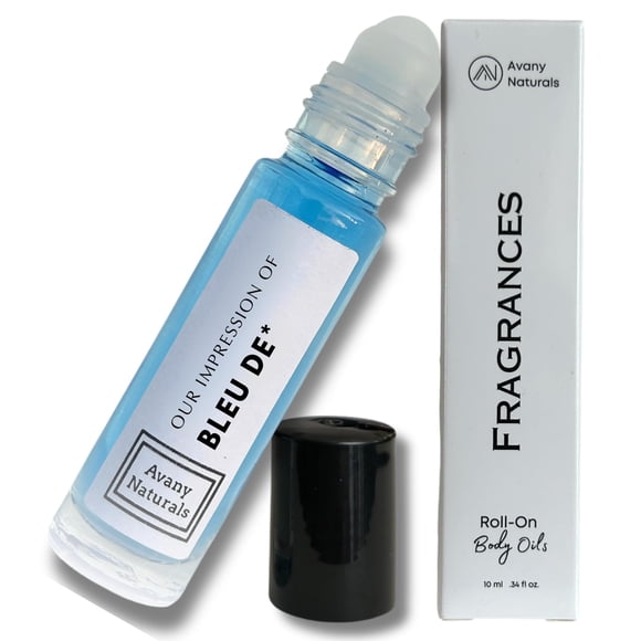 Aceite de perfume en rollo Cologne Avany Naturals Bleu, 10 ml, para hombre
