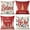 Merry Christmas Winter, variant on Merry Christmas Winter Snowflake Believe Throw Pillows Cover Beautiful Square Cushion Covers 4 Pack Fashion Throw Cushion Case for Indoor Home Bedroom