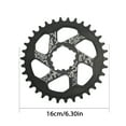 thumbnail image 5 of Narrow Wide Bicycles Chainwheel 30T/32T/34T/36T/38T Bicycles Round Chainring Mountain Bike Chainwheel, 5 of 12