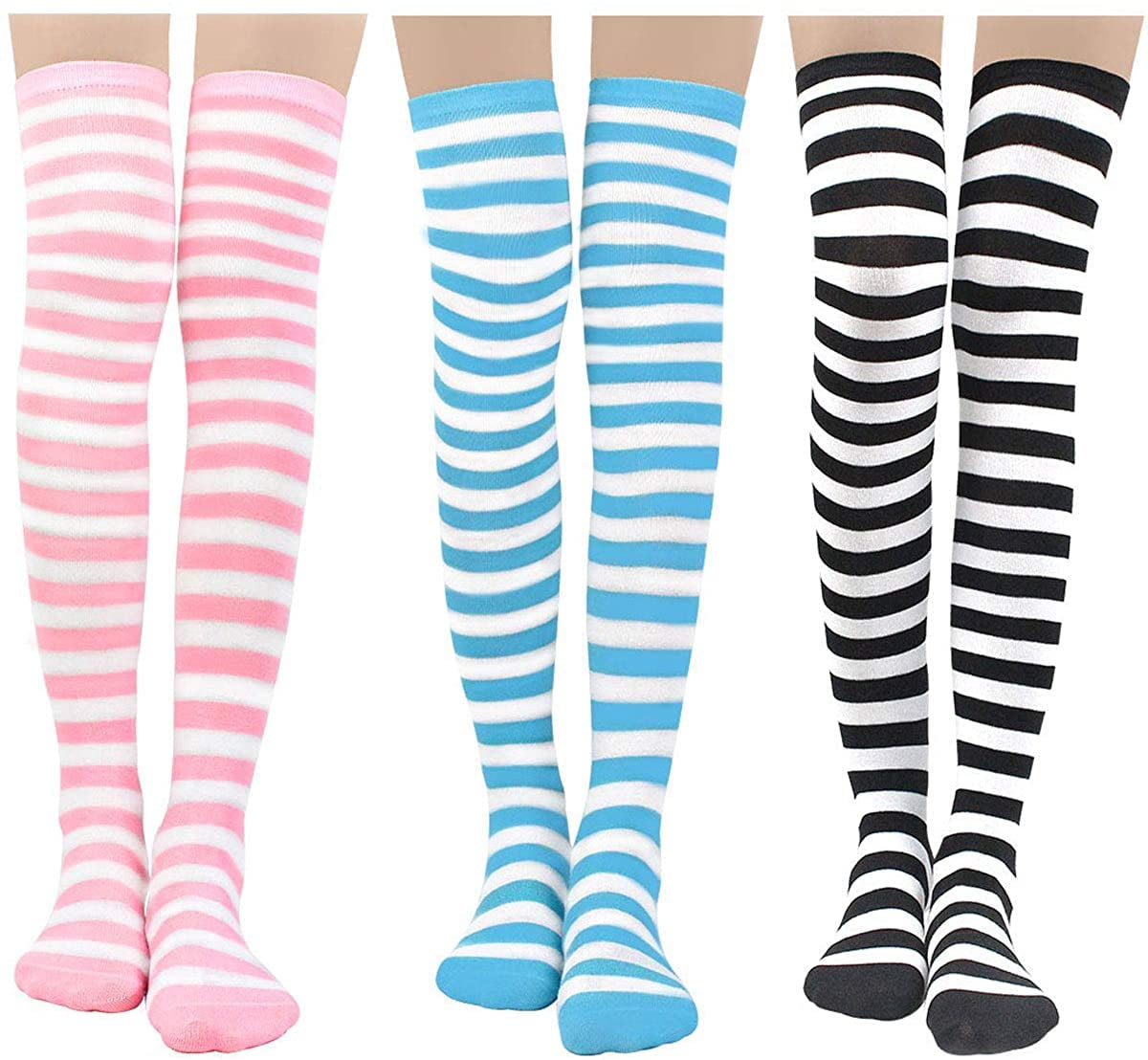 Womens Knee-High Socks - Thigh High 