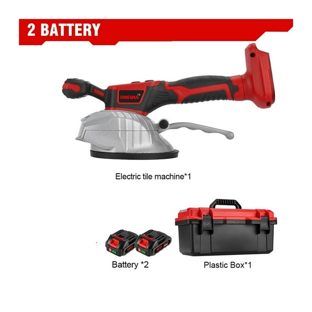 200KG Tiling Tiles Machine Tiles Vibrator Suction Cup 8 ar Floor Vibrator Leveling Power Tool For 18V Battery ,Easy to Use