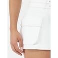 thumbnail image 5 of Madden NYC Women’s Double Belted Cargo Mini Skirt, Sizes XS-XXL, 5 of 5