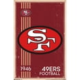 thumbnail image 6 of NFL San Francisco 49ers - Retro Logo 14 Wall Poster with Push Pins, 22.375" x 34", 6 of 6