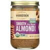 Woodstock Almond Butter, Smooth, Unsalted, 16 Oz.