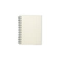 thumbnail image 1 of ziyahi Transparent Loose Leaf Binder Notebook Student Sketchbook Diary Weekly Journal Writing Notebooks Stationery Office Supply A6 Horizontal Line 15x12cm A6 Grid Page 15x12cm, 1 of 6
