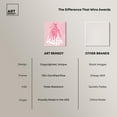 thumbnail image 6 of Pink Dress and Bow Canvas Fashion Prints by Art Remedy, Gallery Wrapped, 10" x 15", 6 of 7
