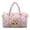 Cute Cat, variant on Horse Print Large Travel Duffle Bag Quilted Weekender Bags for Women Lightweight Carry on Overnight Bags for Gym Yoga Beach Vacation
