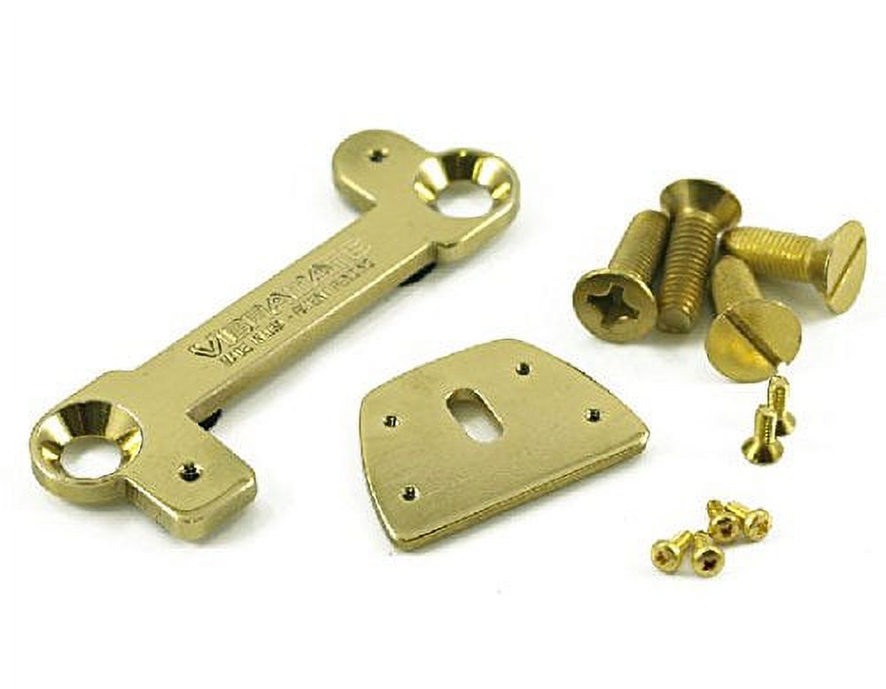 Vibramate V7-LP Mounting Kit for Les Paul Guitars, Gold