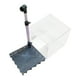 thumbnail image 2 of Caja de filtro de acuario,Filtro de fondo acrílico con almohadillas filtrantes tubulares,Filtro pequeño para acuario de peces y gambas,Filtro de fondo para acuario.,Sistema de filtración, 2 of 9