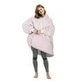 thumbnail image 6 of Catalonia Oversized Blanket Hoodie Sweatshirt, Wearable Sherpa Lounging Pullover for Adults Women Men, 6 of 7