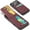 Red, variant on Phone Case for iPhone 17 Pro, Back Credit Card Holder Wallet Cover Study Kickstand PU Leather Magnetic Clasp RFID Blocking Case for iPhone 17 Pro Cases Women, Blue