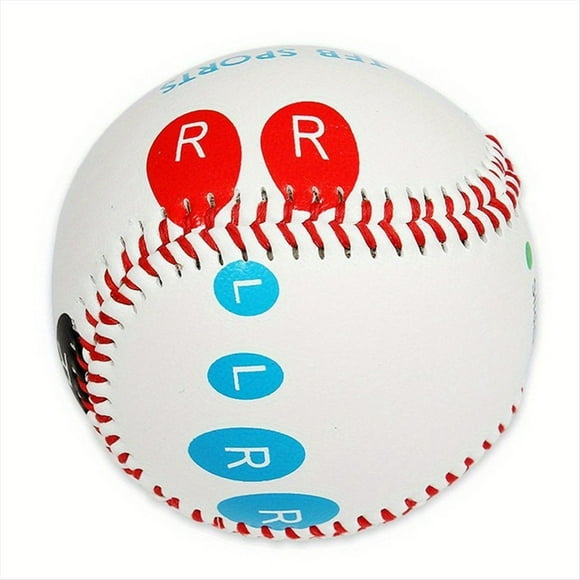 Baseball d'Entraînement de Compétition de 9 Pouces avec Marqueurs de Placement pour Doigts, Jeux, Pratique, Aide à l'Entraînement de Baseball, 1 * Baseballs