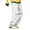 C126/White, variant on Mens Casual Pants Men's Spring Outdoor Sports Rushing Trousers Men's Models Side Open Zip Breathable Straight Casual Trousers