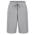 thumbnail image 4 of Long Shorts For Women Loose Fit Everyday Shorts with Drawstring Waist And Easy Pairing for Warm Days Weekend Wear Womens Shorts, 4 of 7