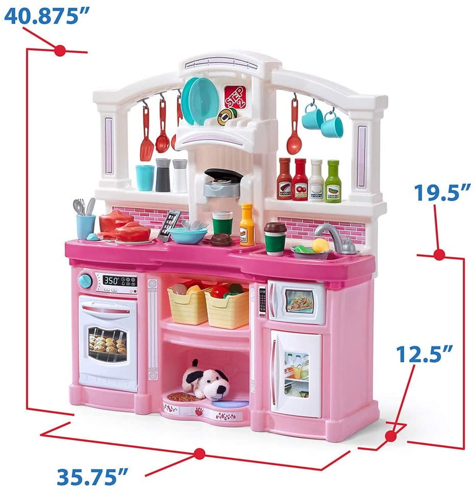 Buy Step2 Fun with Friends Kitchen Pink Kitchen with Realistic Lights