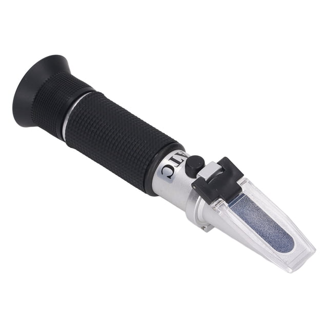 Refractómetro de azúcar ATC, 0‑32% Probador de medidor Brix Probador Brix Refractómetro Brix parte superior de la línea