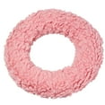 thumbnail image 2 of Yesbay Plush Round Door Hanging Wreath Nice Textures Floral Garland Hanging Wreath Home Decor, 2 of 8