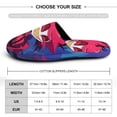 thumbnail image 2 of Mens Cozy Slippers Hazbin Hotel Warm Soft Plush Slipper Slip-on House Shoes for Home Indoor Outdoor, 2 of 8