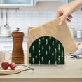 thumbnail image 2 of Yayeee Napkin Holder for Table Kitchen Paper Tissue Organization, Dark Green Plants, 2 of 8