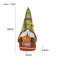 thumbnail image 2 of Muñeca De Gnomo De Halloween, Juguetes Para Niños, Calabaza, Muñeca Sin Rostro, Enanos, Festival, Bar, Fiesta En Casa, Decoración, Adornos De Halloween Eigraketly FN006824-03, 2 of 6