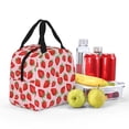 thumbnail image 4 of Rocae Strawberries for Insulated Lunch Bag for Women Men,Large Lunch Box for Work School Picnic Hiking Daytrip, 4 of 5