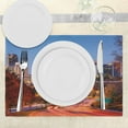 thumbnail image 3 of Ambesonne United States Place Mats Set of 4, North Carolina, Standard Size, Multicolor, 3 of 6