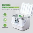 thumbnail image 4 of Registrador de Datos Temperatura USB 60 Días, Informe -30 ℃ A +60 con Aplicación, Grabadora Desechable Alta Precisión IP67 Advertencia, 4 of 11