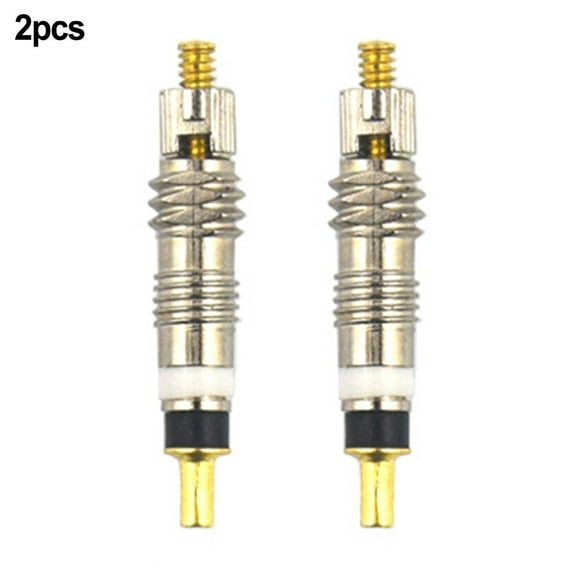 2Pcs Presta Valve Brass Core Tool Mtb Road Bike Tubes Repair Tire Service Parts Bike Tire Air Valve W/ Optional Repair Tool
