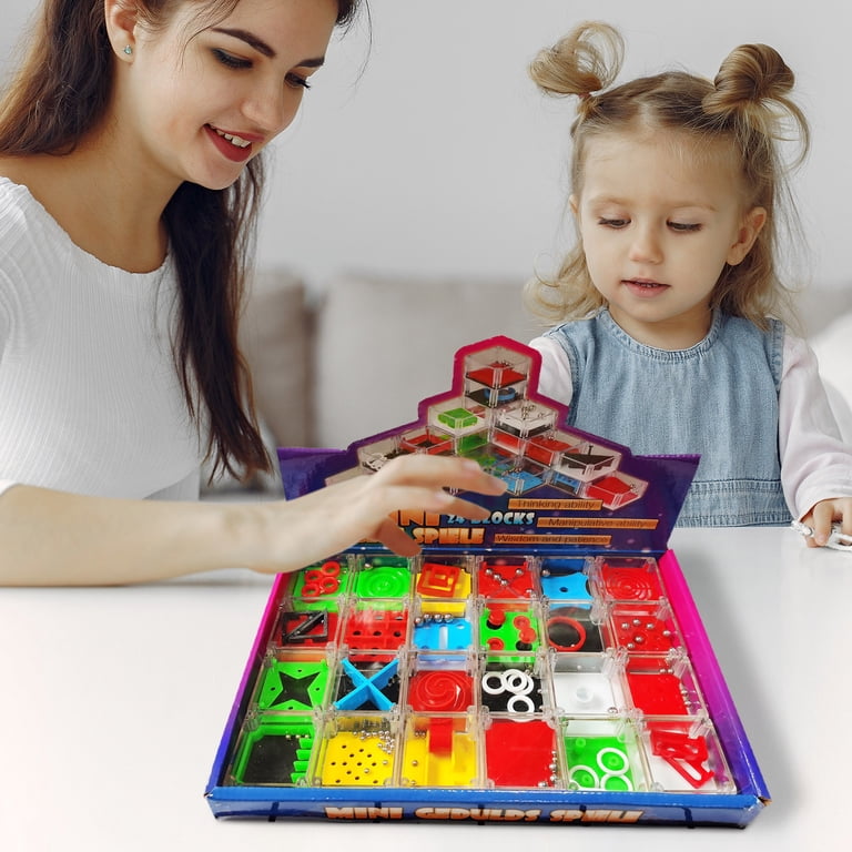 MINIBLUE　ヨンファ　3点セット YUNAFFT Mini Cube Puzzle Box Set, Brain Game Maze Puzzle Box 3D