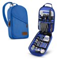 thumbnail image 1 of Juego de utensilios de cocina de campamento de 17 piezas, organizador de viaje, accesorios para parrilla, equipo compacto portátil para mochileros, barbacoa, camping, senderismo, viaje, kit de utensil, 1 of 1