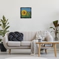 thumbnail image 4 of Stupell Industries Cottage Mellow Sunflower Garden Black Floating Frame Canvas Art, 18 x 18, by David Swanagin, 4 of 8