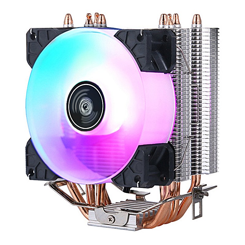 CPU Radiator PC Cooler 2/4/6 Heat Pipe Cooling 90mm Fan For Installing LGA115x 1200 2011 x79 x99 E5 2066 1700 2099 i3 i5 i7 AMD