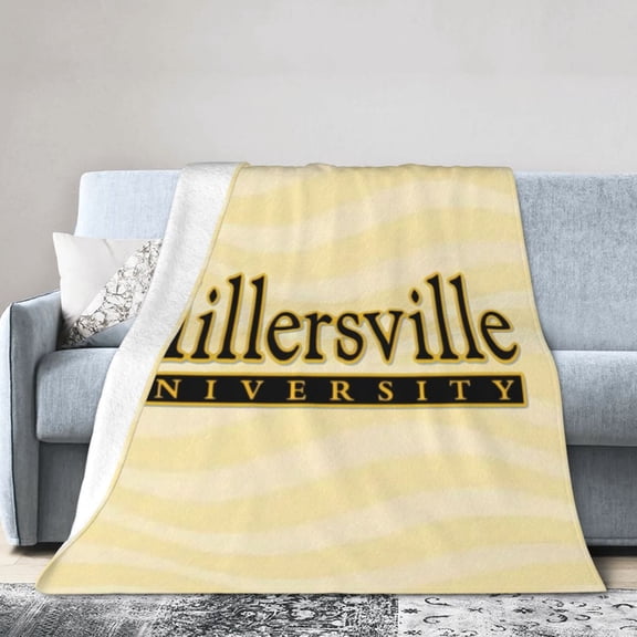 Millersville University Ultra-Soft Micro Fleece Blanket Multi-Size Flannel Blanket
