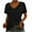 Black, variant on Fanxing Summer T Shirts for Women V Neck Short Sleeve Tops Comfort Solid Color Basic Tees Black,2xl